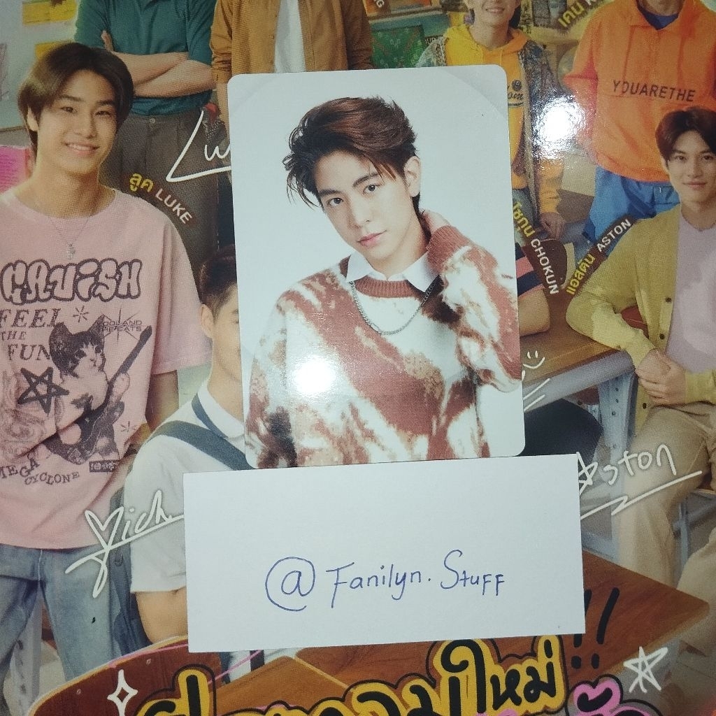 [BACA DESK ] SEA TALAY DECHCHART /Seakeen JAPAN COLECCTION 2024 PHOTOCARD OFFICIAL GMMTV