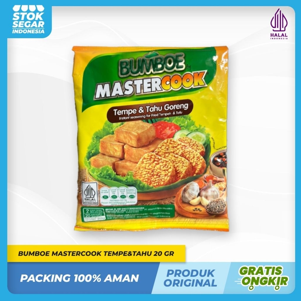 Bumboe Master Cook Tempe Tahu 20 gram