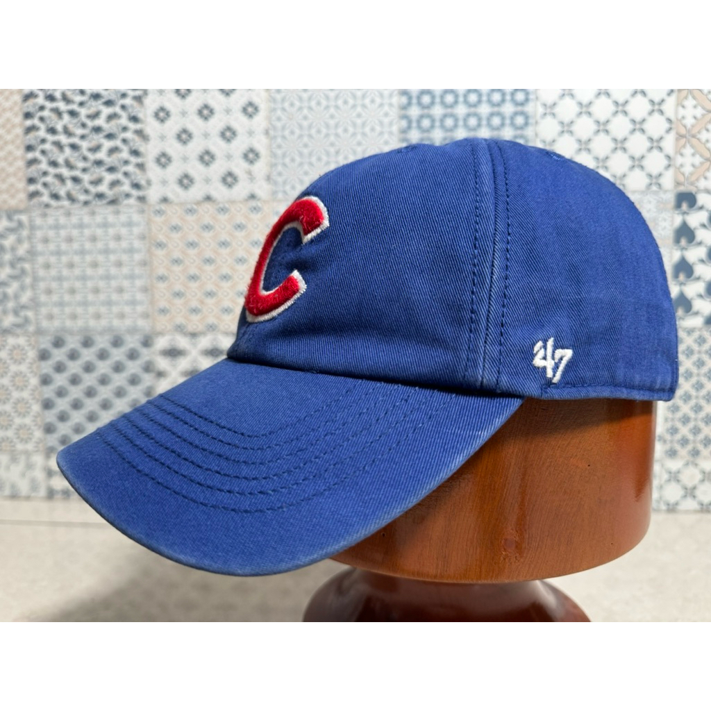 Topi Second Brand Branded Chicago Cubs Vintage By 47 Forty Seven Original