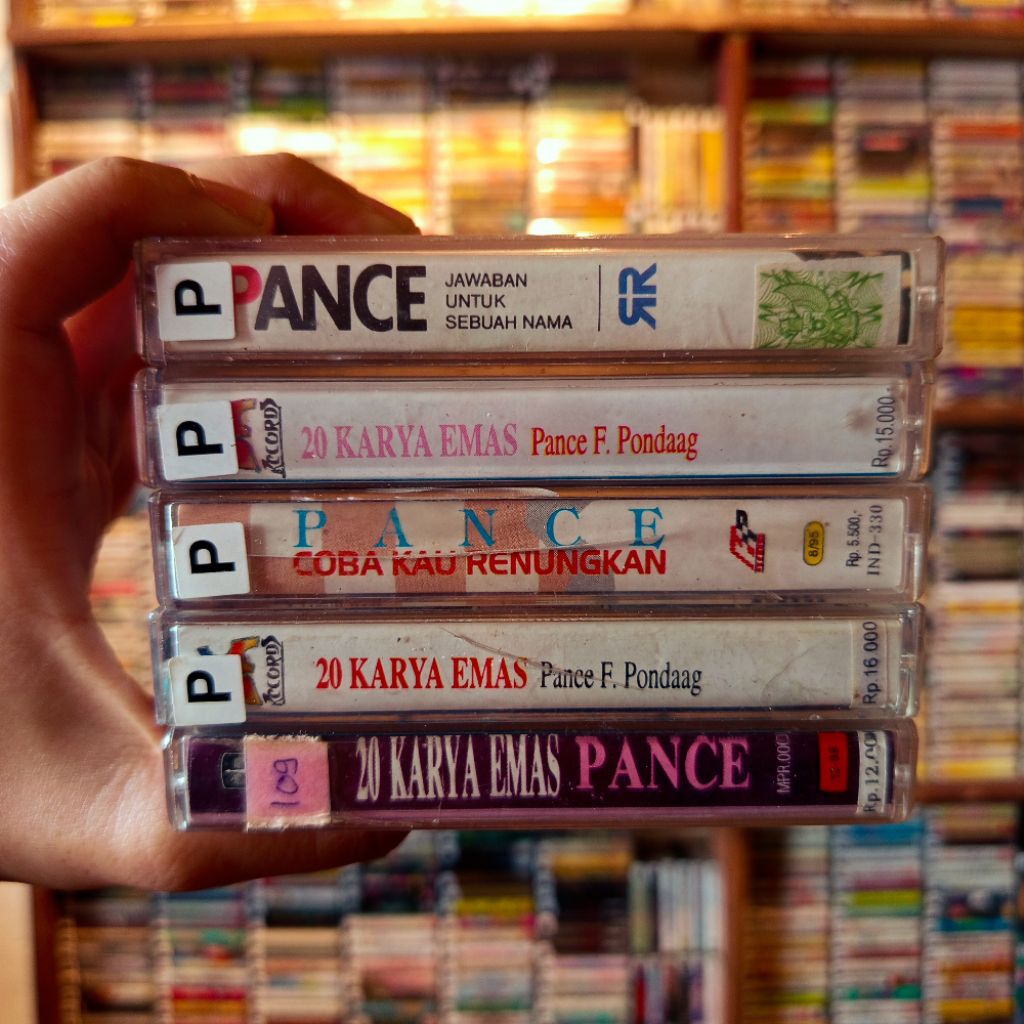 Kumpulan Kaset Pita Pance F Pondaag
