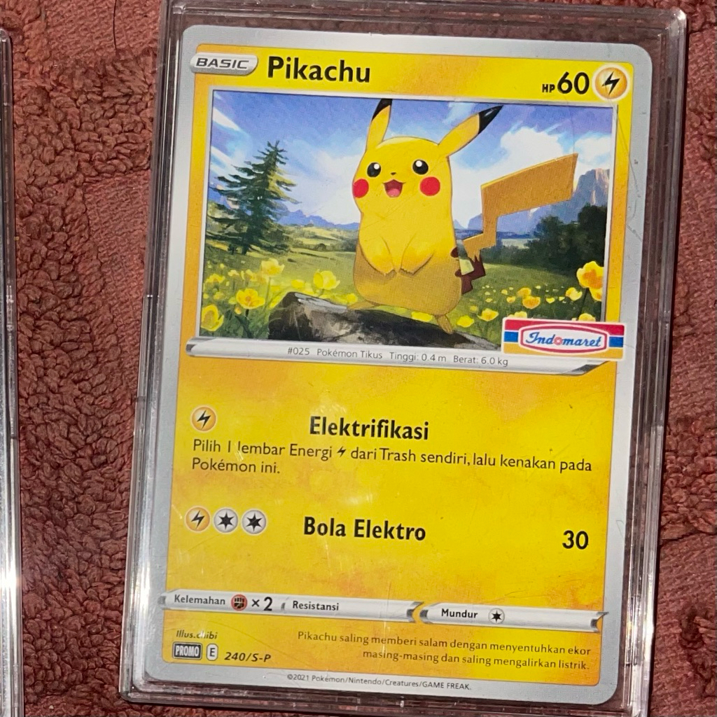 Pokemon Pikachu Promo Indomaret