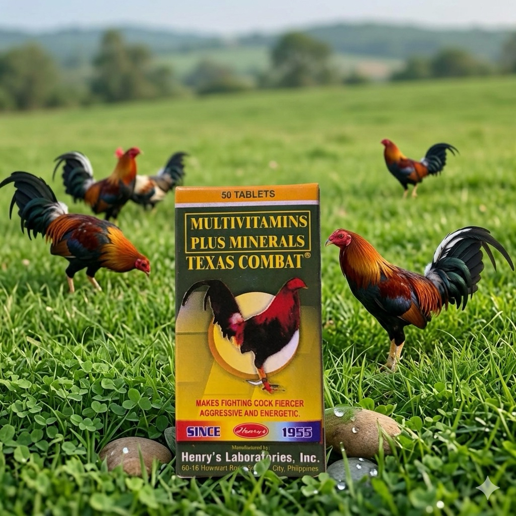 Texas combat multi vitamin ayam