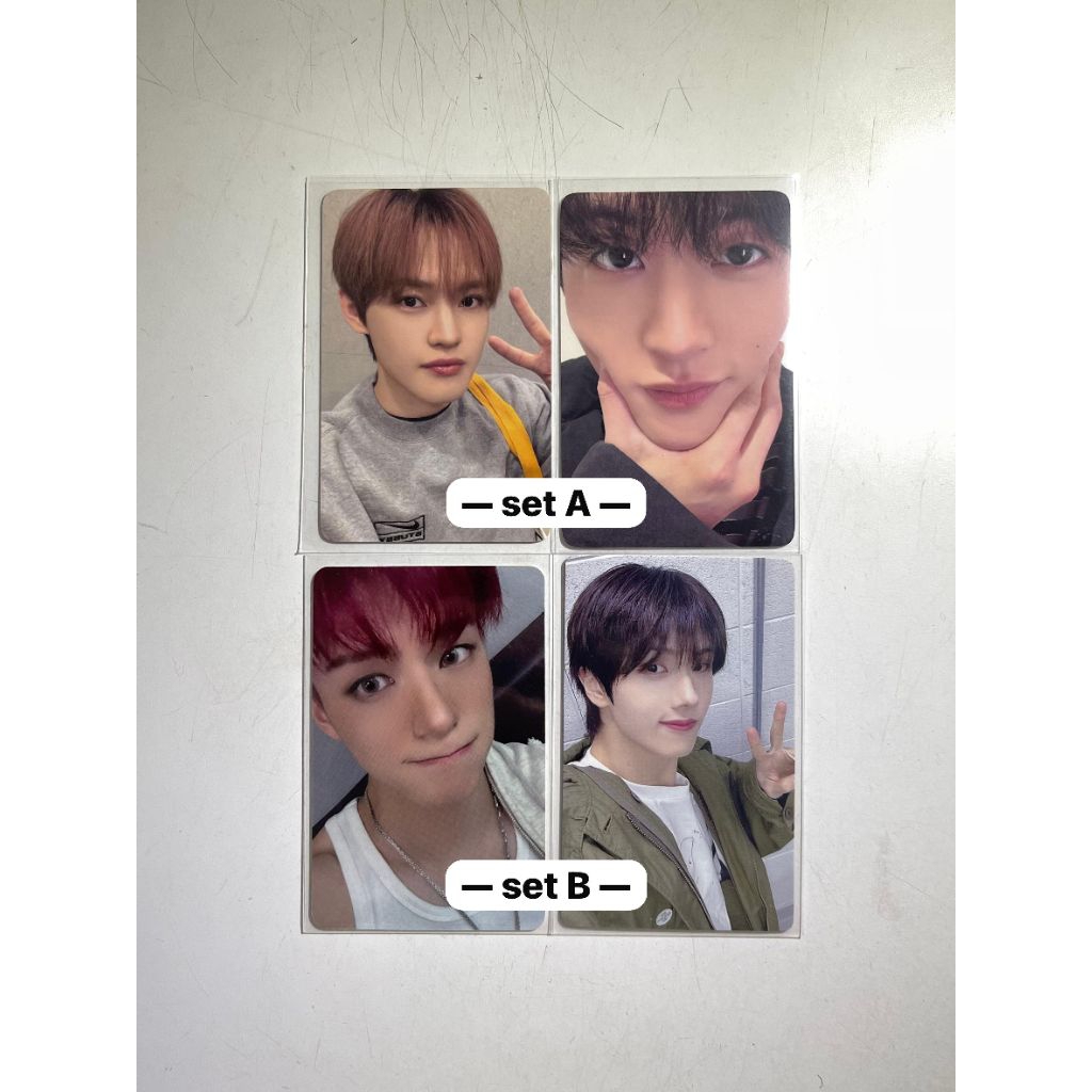 PHOTOCARD MARK JENO CHENLE JISUNG POB EVERLINE MINIRECORD