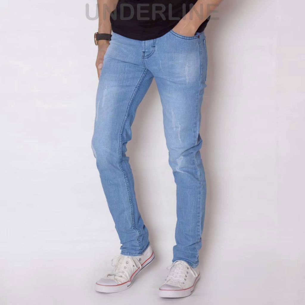 Celana Jeans Levis Pria Original Premium/Celana Panjang Denim Terbaru/Celana Jeans Pria Laser Cakar/
