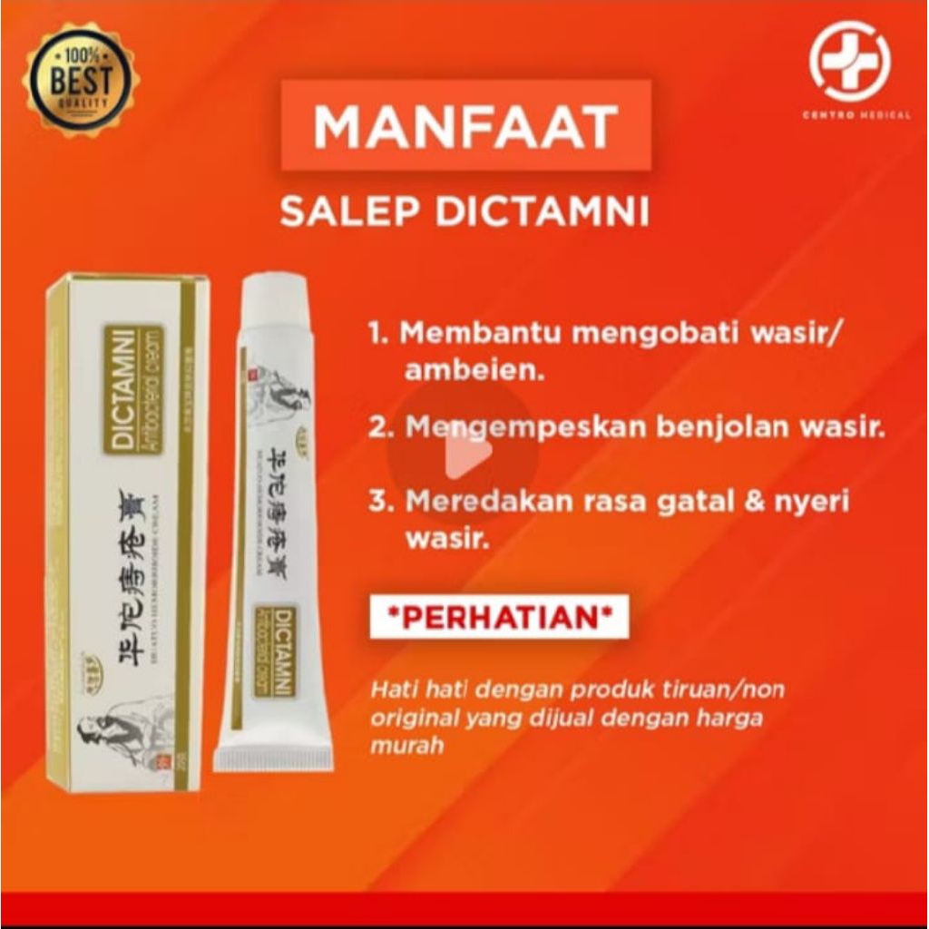 Obat Salep Wasir Ambeien Ambeyen Ambien Dictamni Herbal Paling Ampuh Original