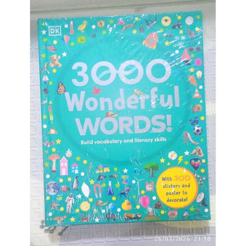 DK - 3000 Wonderful Words Build Vocabulary And Literacy Skills - Hardcover