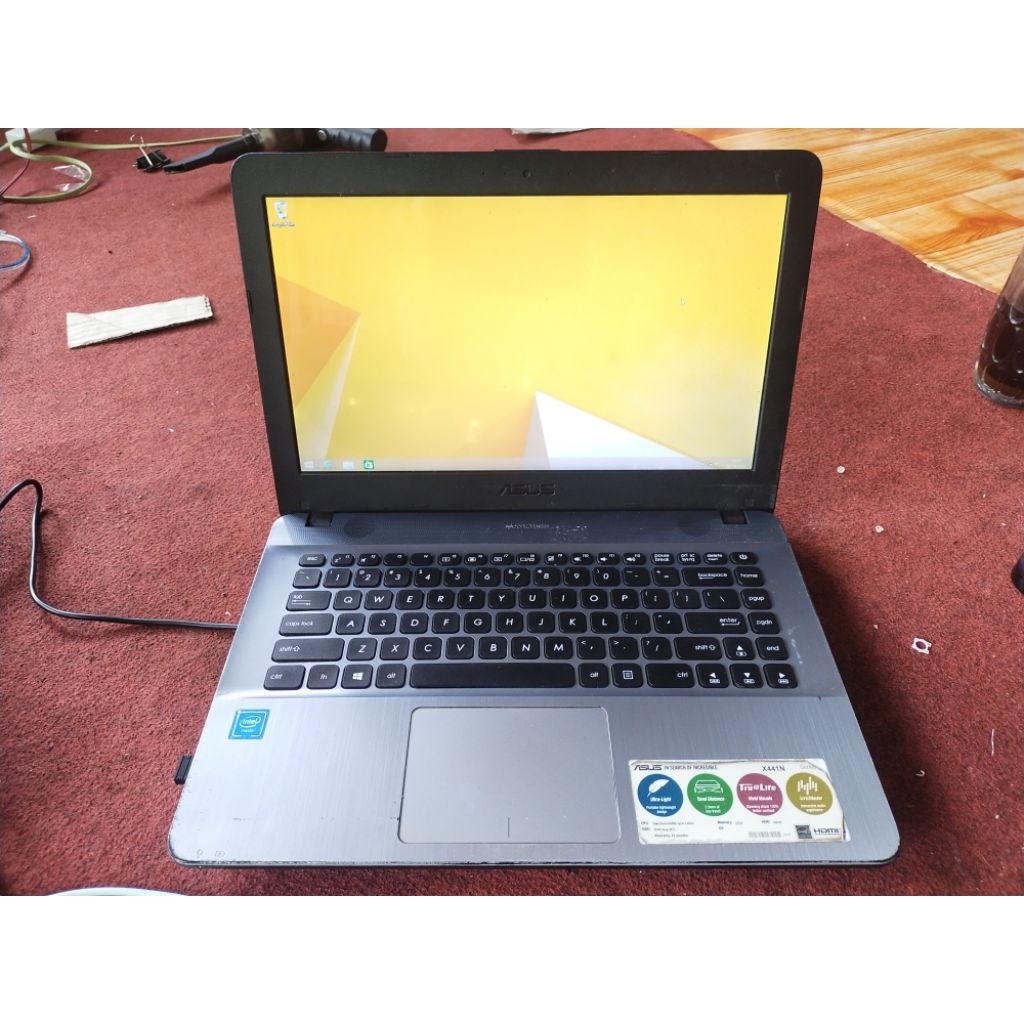 Laptop Asus X441N Processor intel Celeron N3350