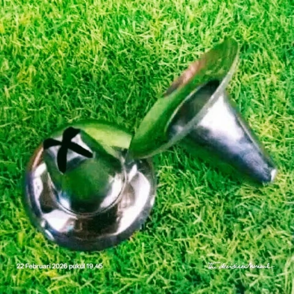 cetakan kue semprit kue cipir kecipir setenlis mata 4