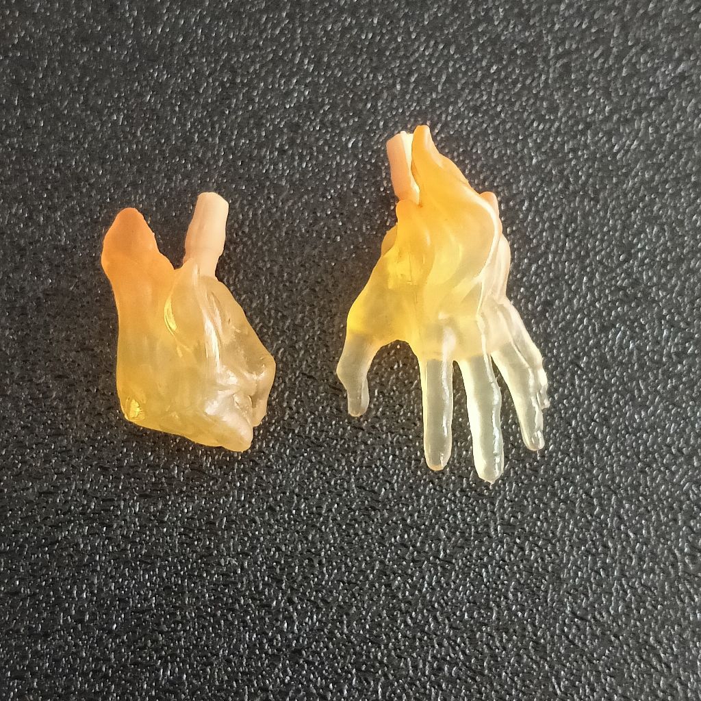 marvel legends sunfire age of apocalypse hand hands tangan effect api bisa ghost rider human thorch 