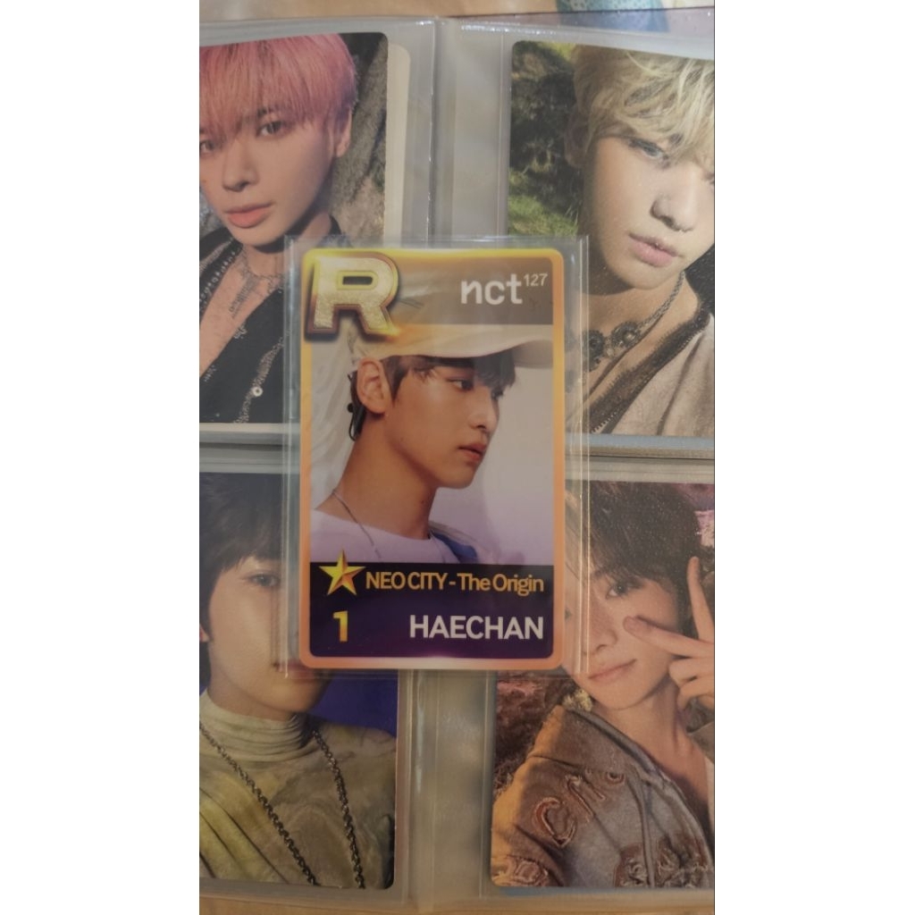 Nct 127 Haechan R Superstar SMTOWN NEOCITY The Origin Photocard