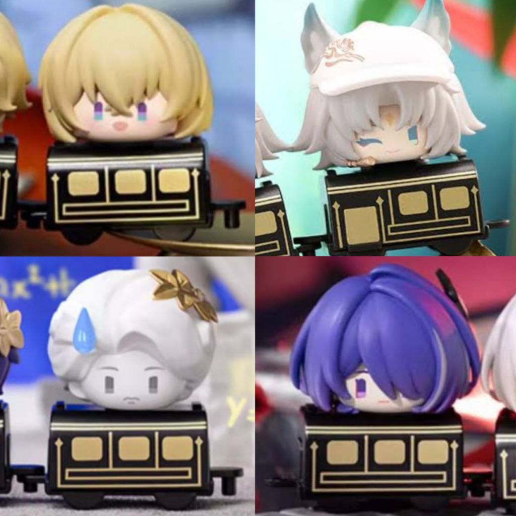 [READY] Aventurine Kakavasha Acheron Ratio HSR Honkai Star Rail Mini Train Figure Stack Vol. 2 & 3