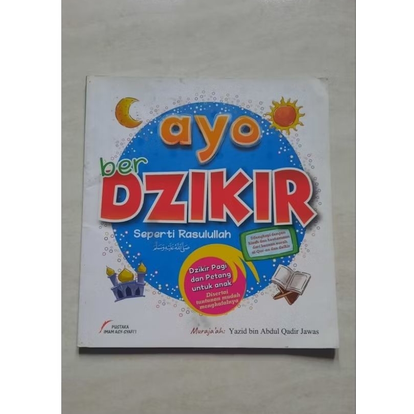 preloved buku ayo berdzikir seperti Rasulullah