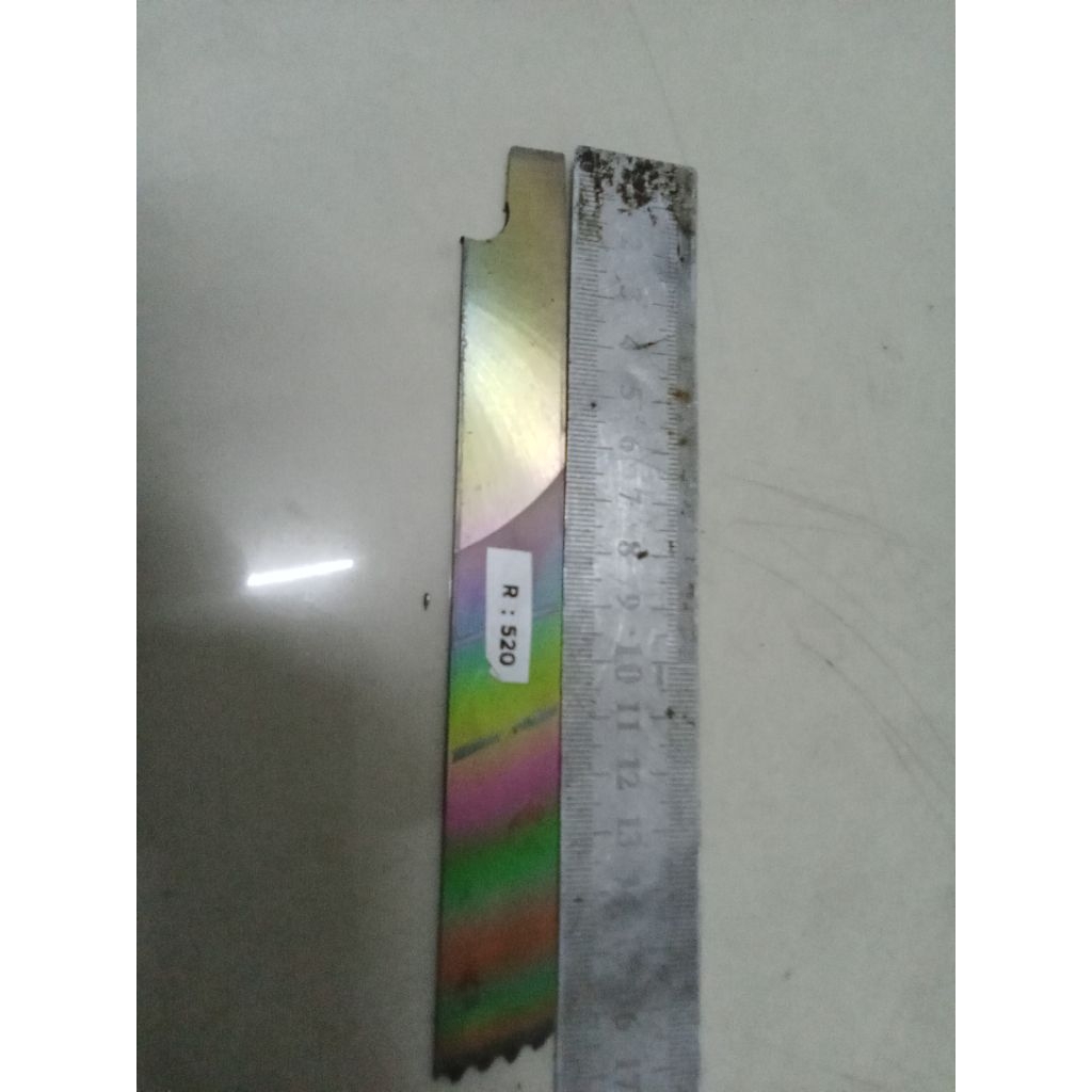 NEW BAJA HSS DM05 Pelangi Italy Original Bahan Pisau Dapur Iris Seset Kelet Fillet Serut Raut