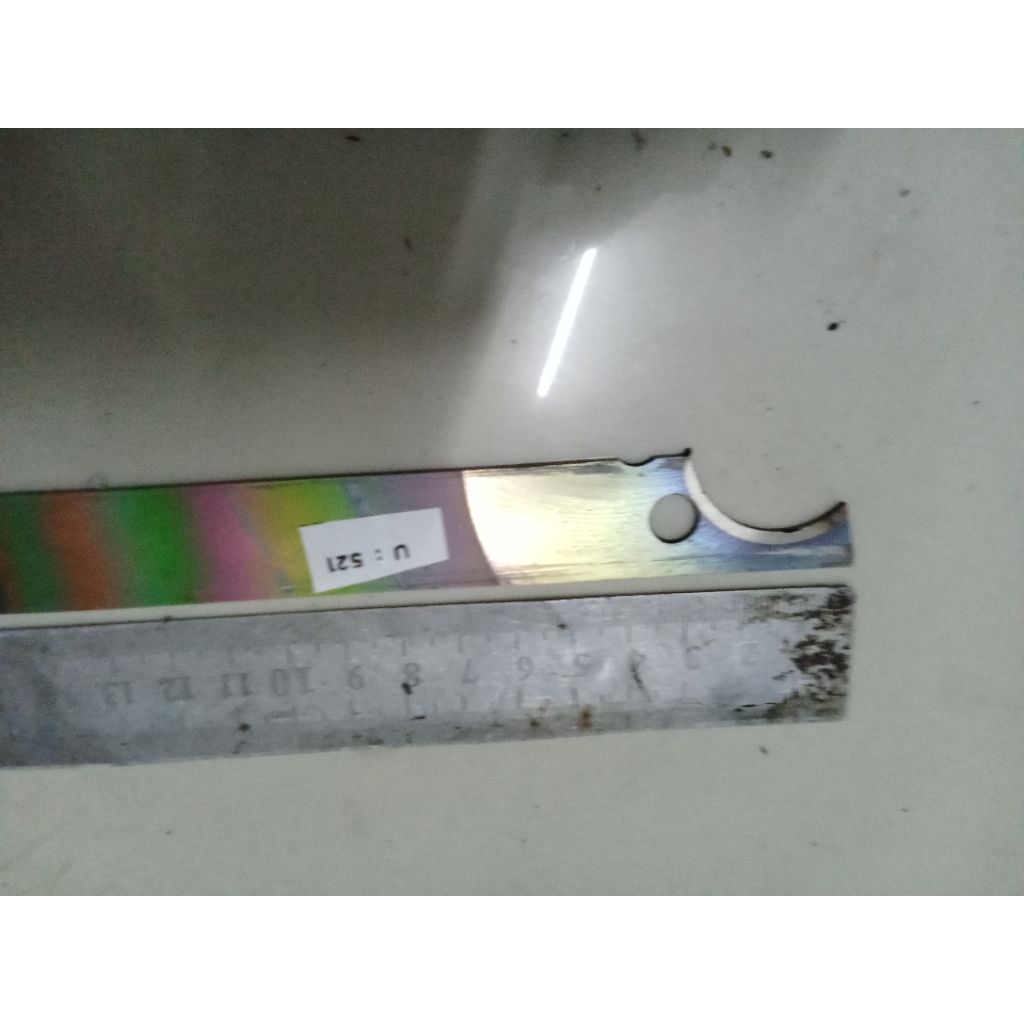 NEW Baja HSS DM05 Pelangi Italy Original Keras Bahan Pisau Dapur Iris Seset Kelet Fillet Serut