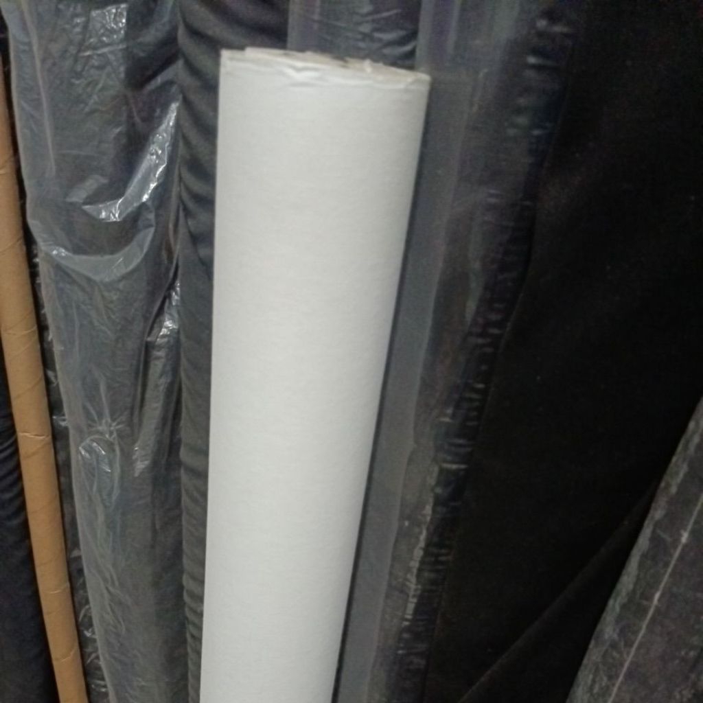 elzena peralatan jahit kain kras tebal dari kapas sdh pakai lem.