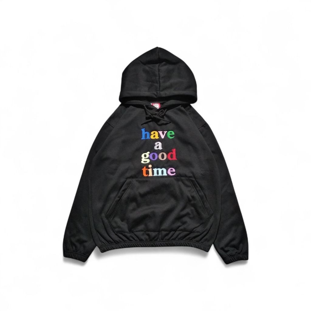 JAKET HOODIE HAGT HAVE A GOOD TIME EMBROID