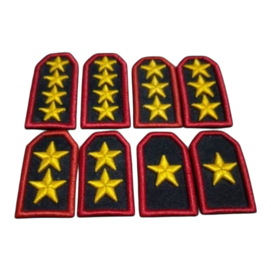 Pangkat Pdl Polisi Perwira Tinggi Irjen Brigjen  Komjen jendral Timbul 3d