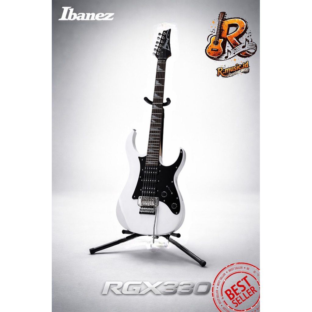 GITAR ELEKTRIK/LISTRIK IBANEZ RG SERIES  BLACK GLOSSY UPDOWN COSTUME BANDUNG BEST QUALTY