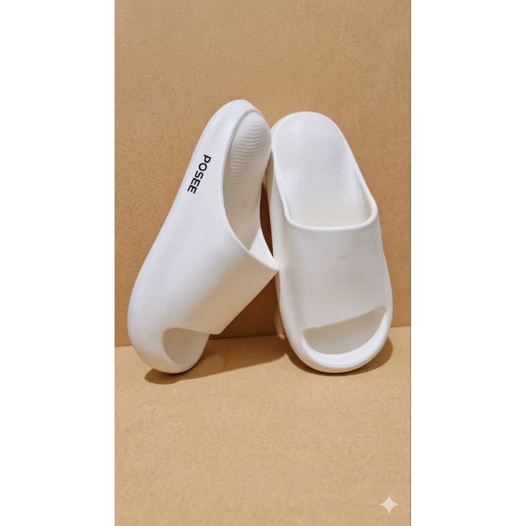 POSEE Sandal Slop Pria dan Wanita Kekinian Sandal Nyaman Anti Licin