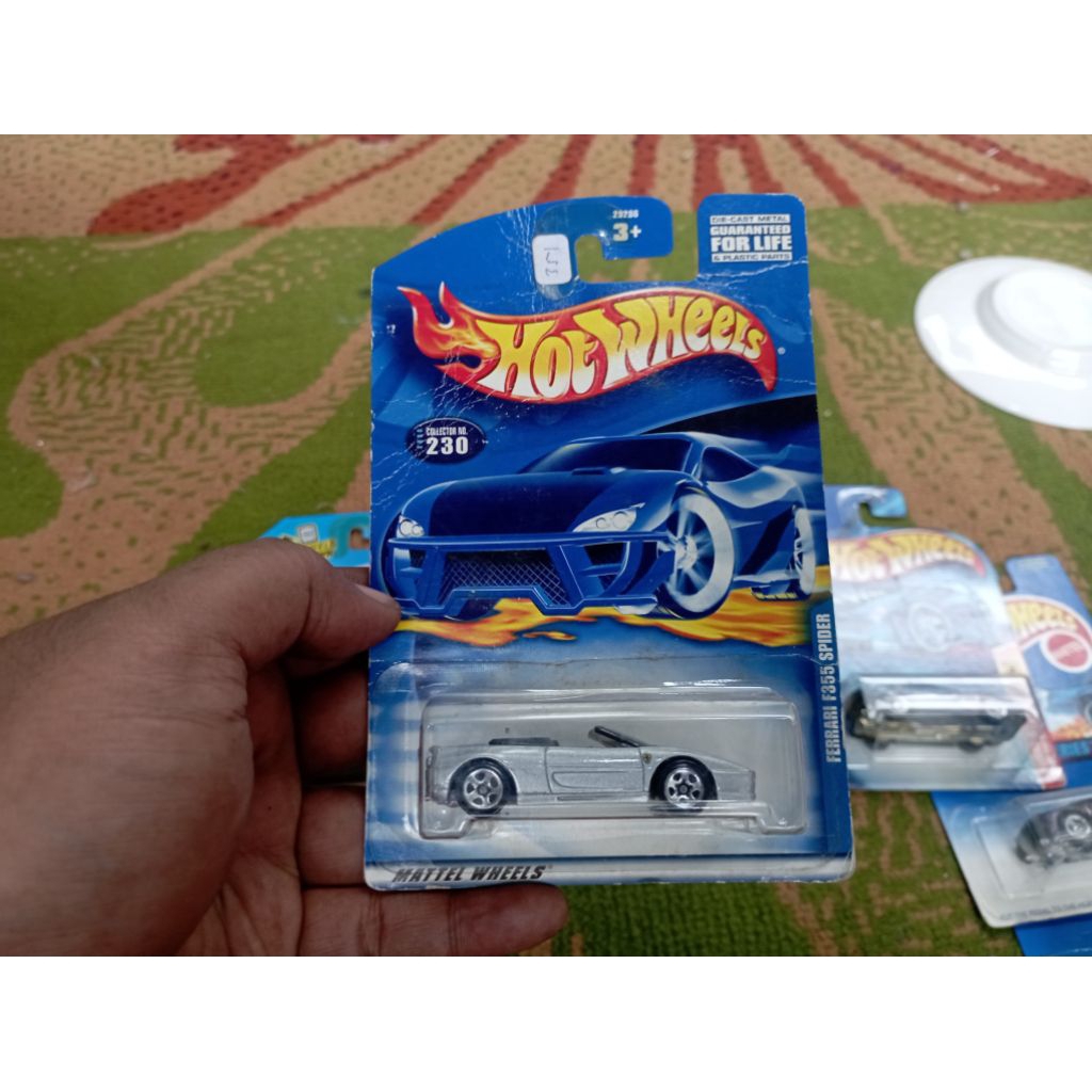 Hot Wheels ferrari F355 spider grey HOTWHEELS FERRARI