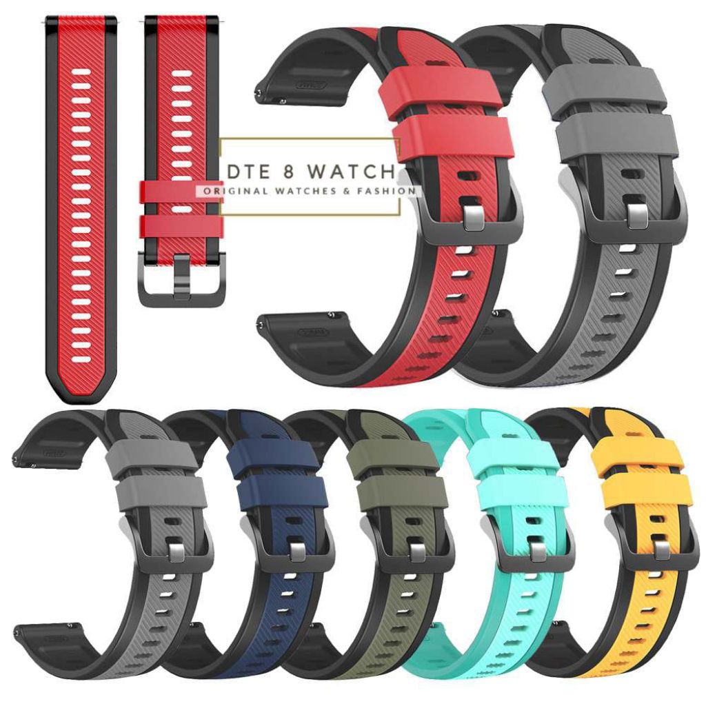 Strap Amazfit Startos Amazfit Stratos 2 Amazfit Stratos 3 Amazfit Pace Silikon Rubber 22mm Vz Quick 