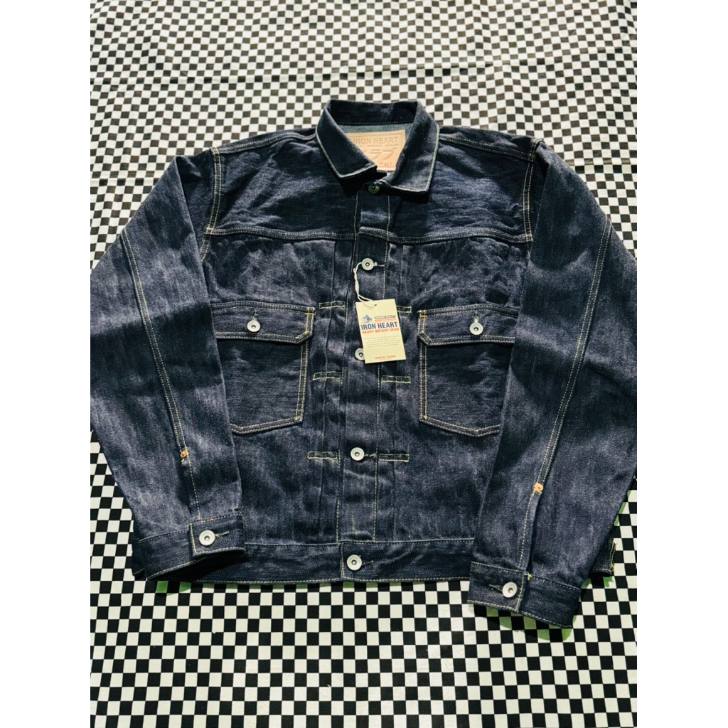 IRON HEART DENIM IHJ-507-SLB NOT MOMOTARO SAMURAIJEANS