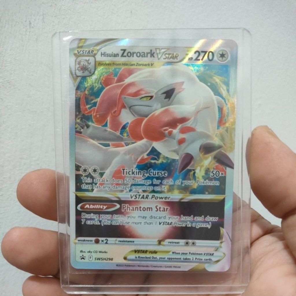 Pokemon TCG Hisuian ZOROARK VStar