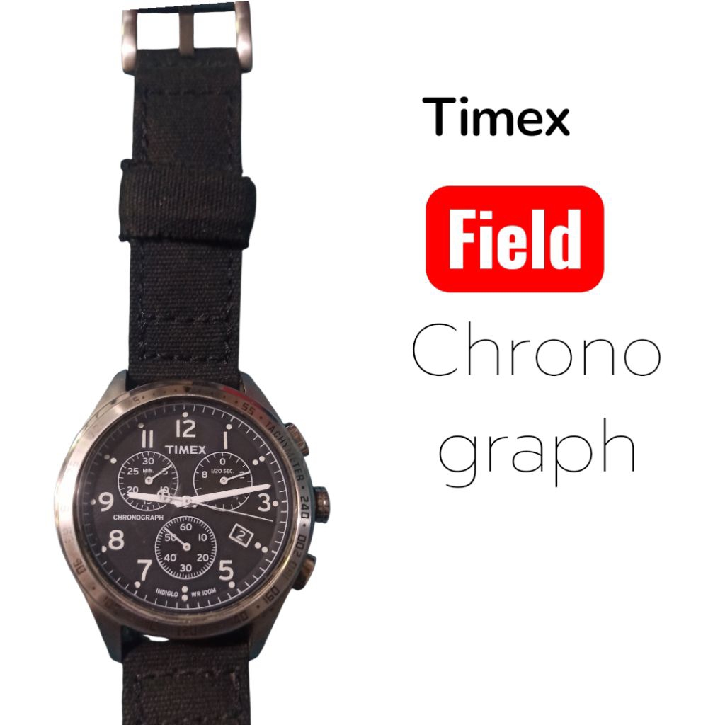 Timex field chronograph