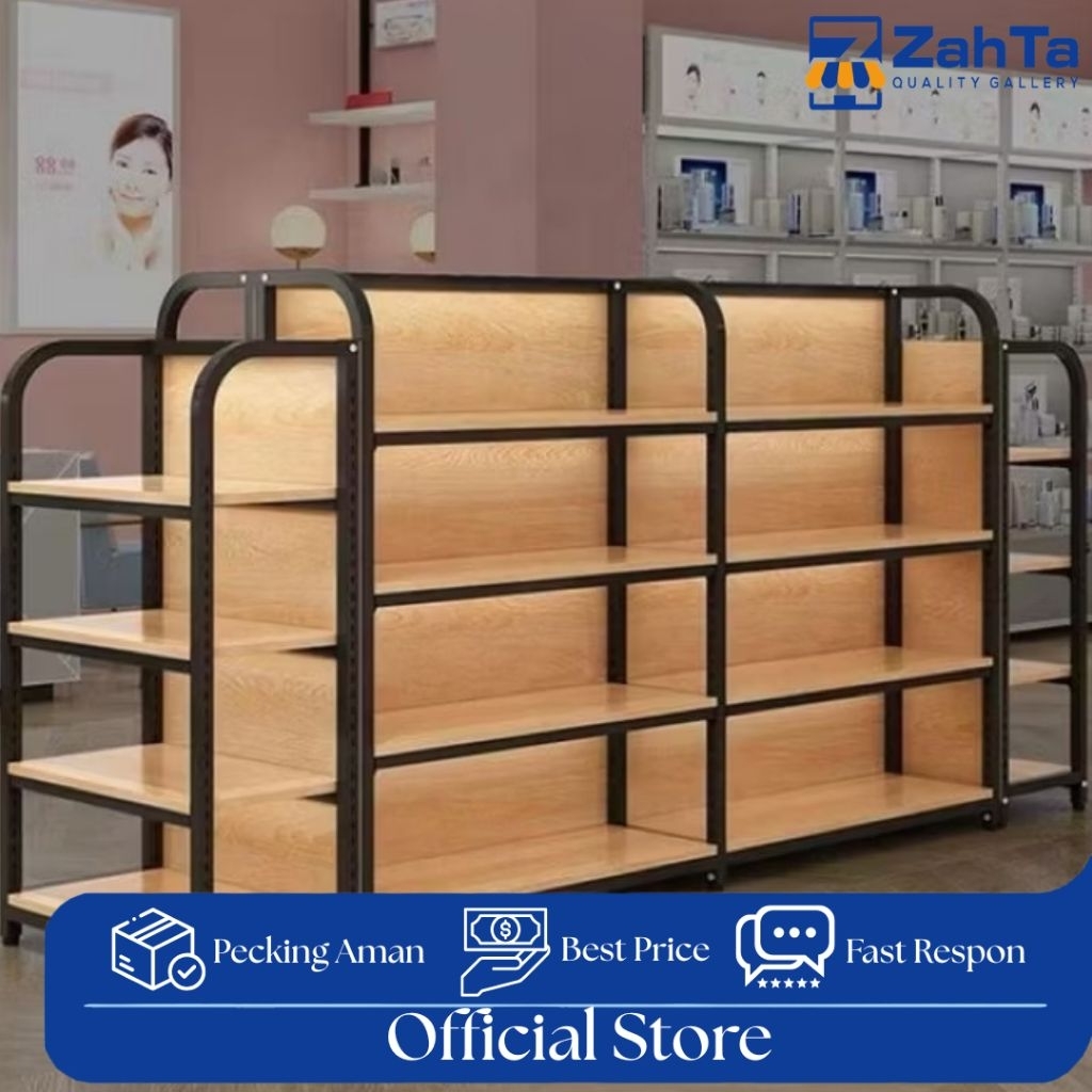 RAK DISPLAY 2 SISI|RAK DISPLAY TOKO INDUSTRIAL|GONDOLA