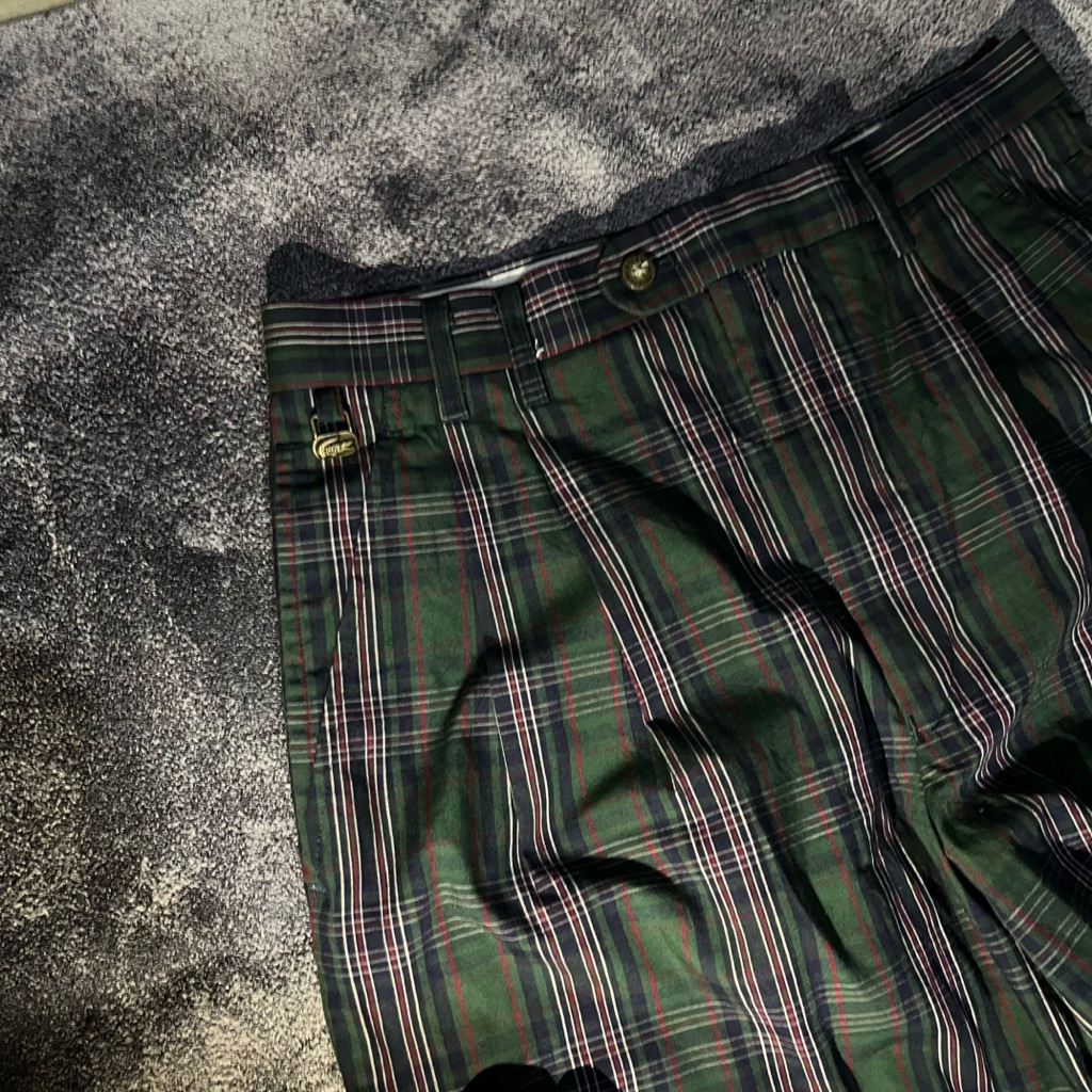 Celana Tartan Lacoste