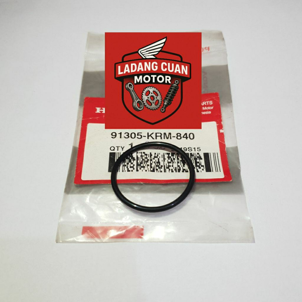 91305KRM840 O-RING 31.7X2.4 ORING KARET SEAL SIL TUTUP BAUT BLOK MAGNET BAK MAGNIT MESIN KIRI YANG B