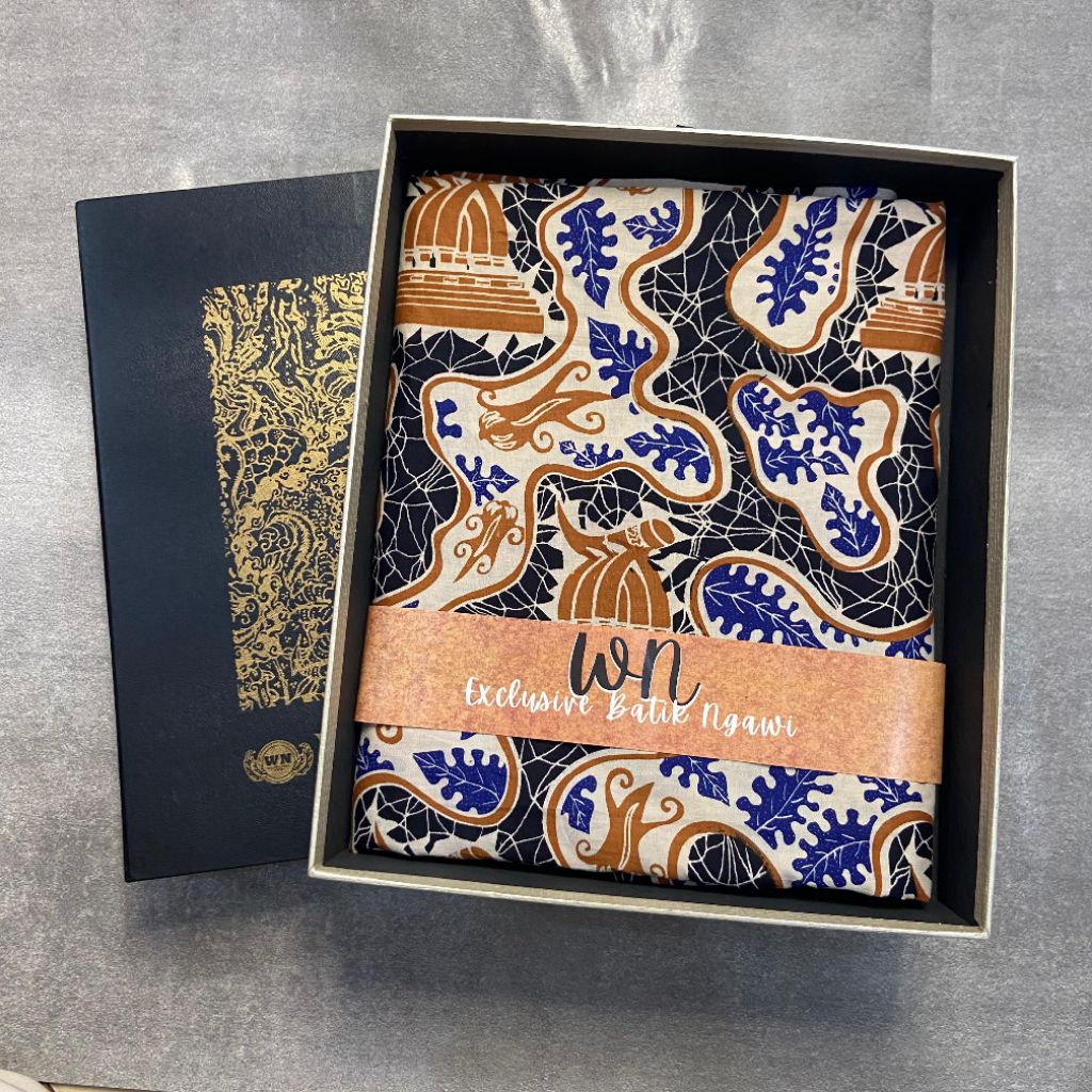 Paket Souvenir/Hampers Kain Batik Premium Motif Khas Ngawi