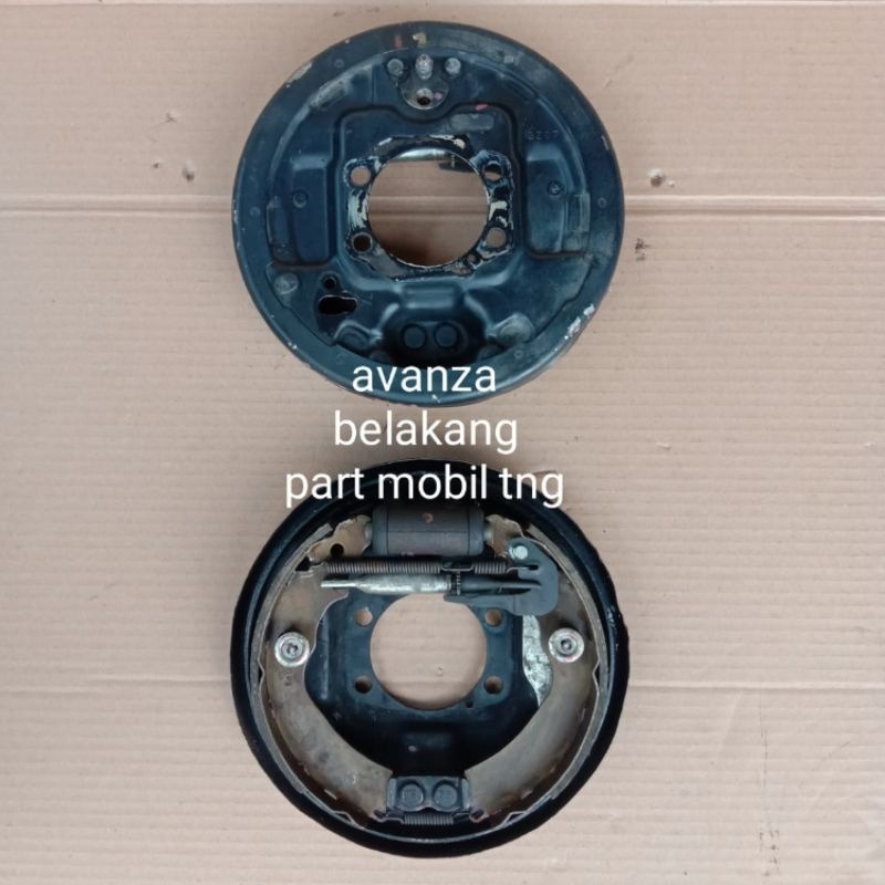 Plate Kampas Rem Belakang Cebeng Rem Toyota Avanza Xenia Assy Rh/Lh 2016-2021