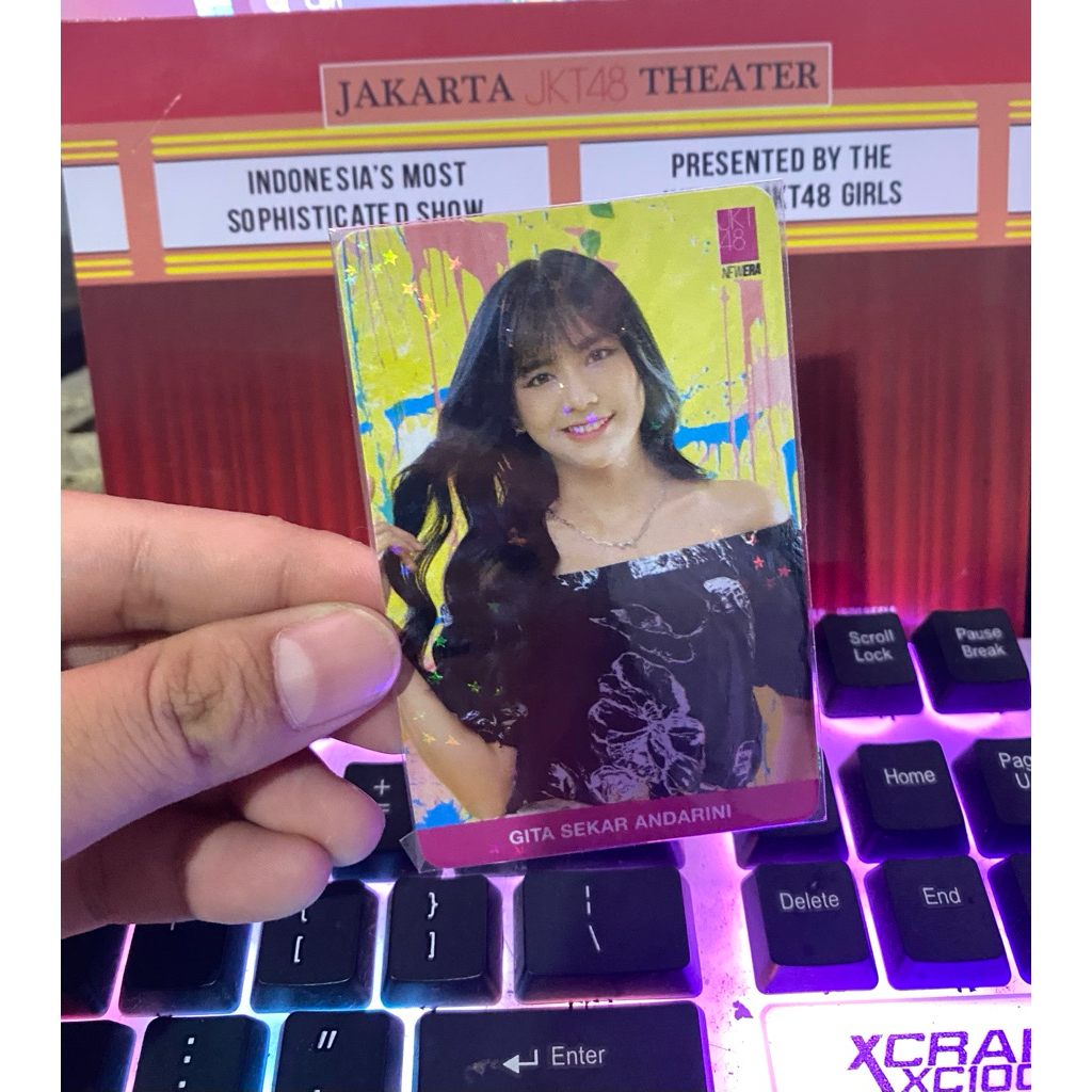 PC PHOTOCARD GITA YUKATA JKT48 OFC