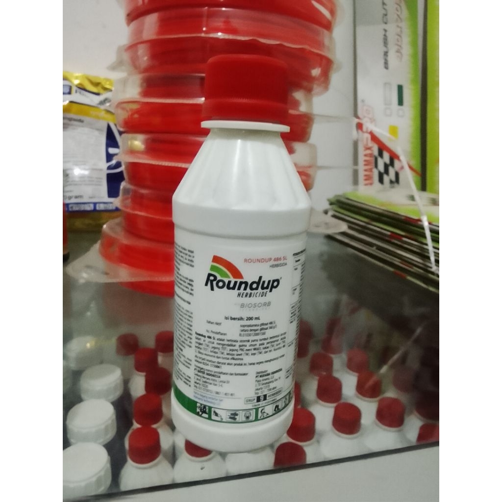 roundap obat rumput liar