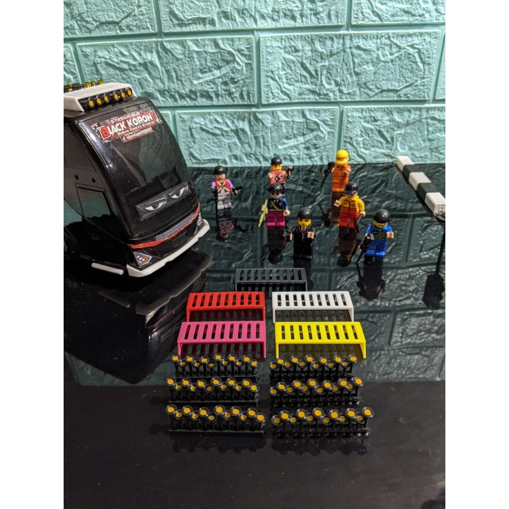 Corong Basuri 12not Kuning | Corong Basuri bus tronton miniatur dan mobil Mini | Corong Miniatur Bas