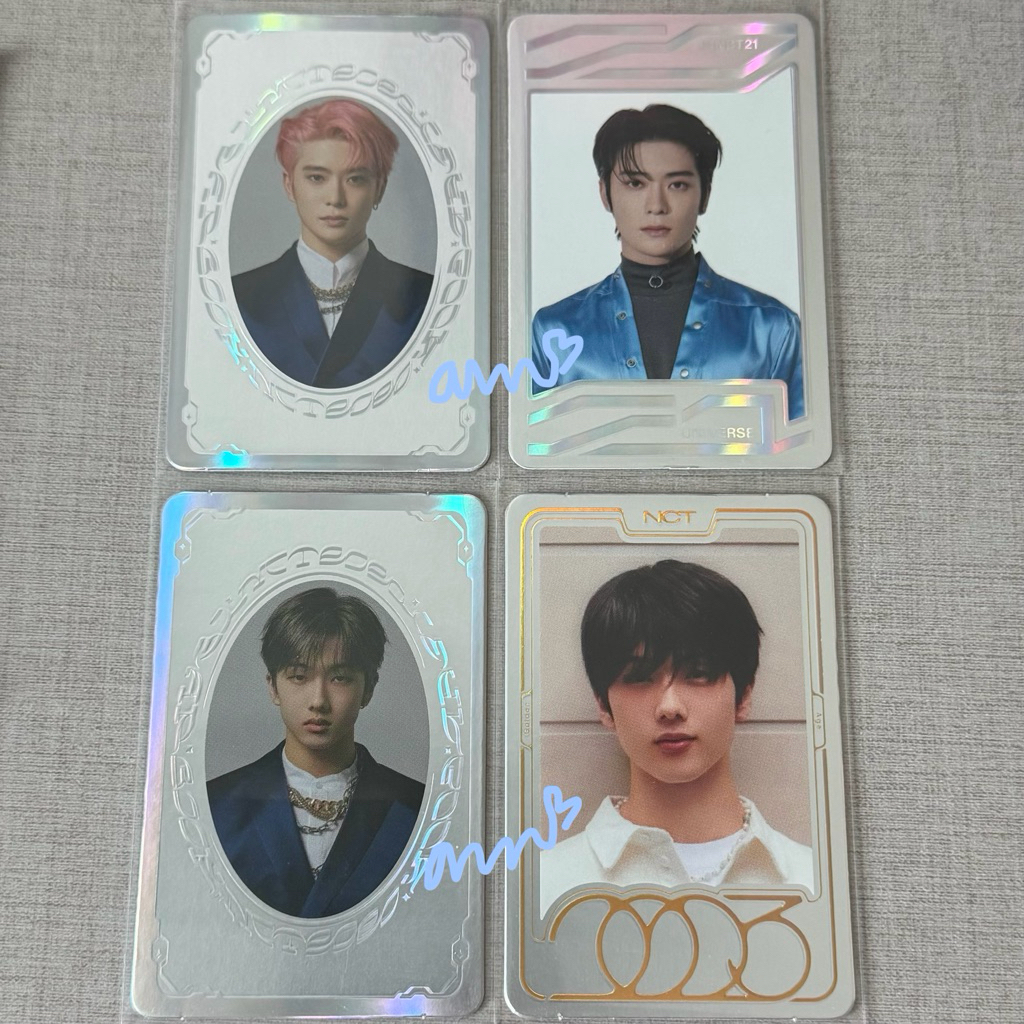 SYB 2020 2023 SUC 2021 Jaehyun Jisung pc photocard
