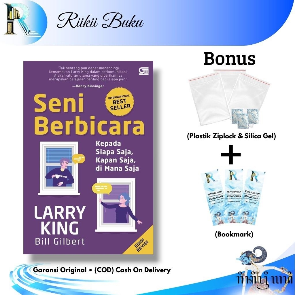 Buku Original Seni Berbicara - Larry King
