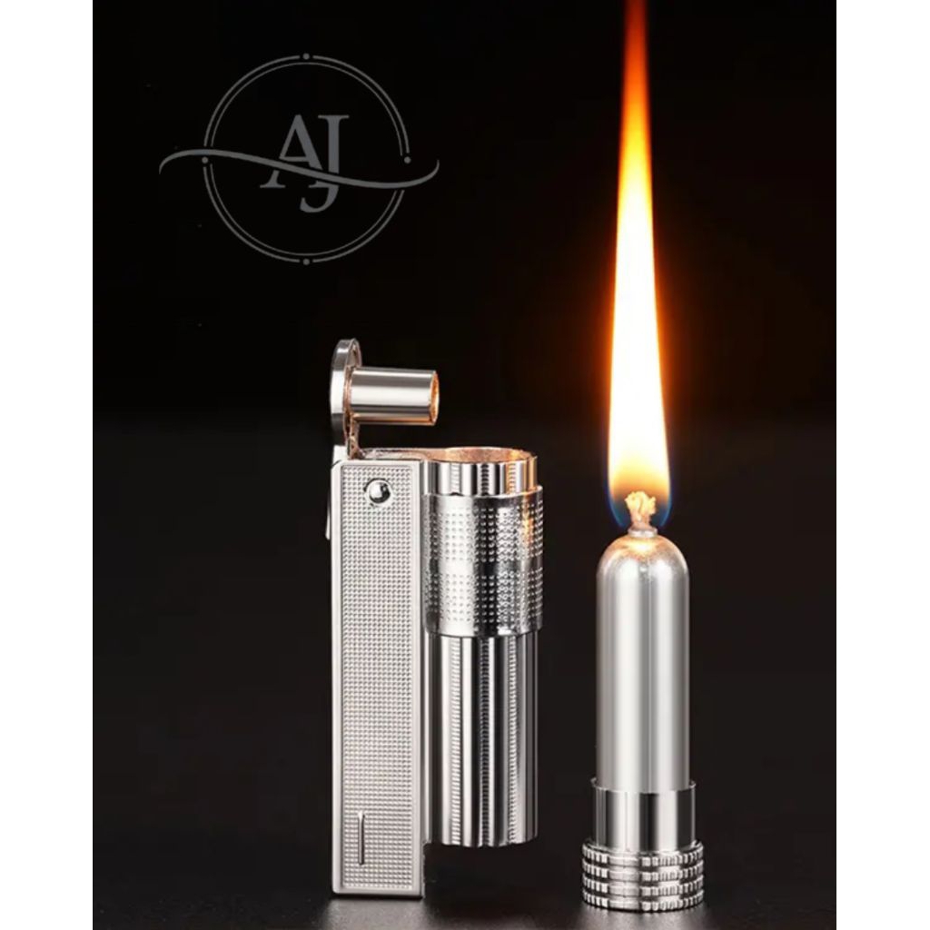 korek api isi ulang minyak oil ligther api lilin unik korek api vintage model imco jadul