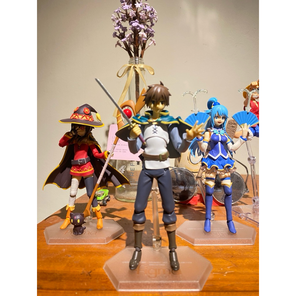 Figma Konosuba (Kazuma Megumin Aqua)