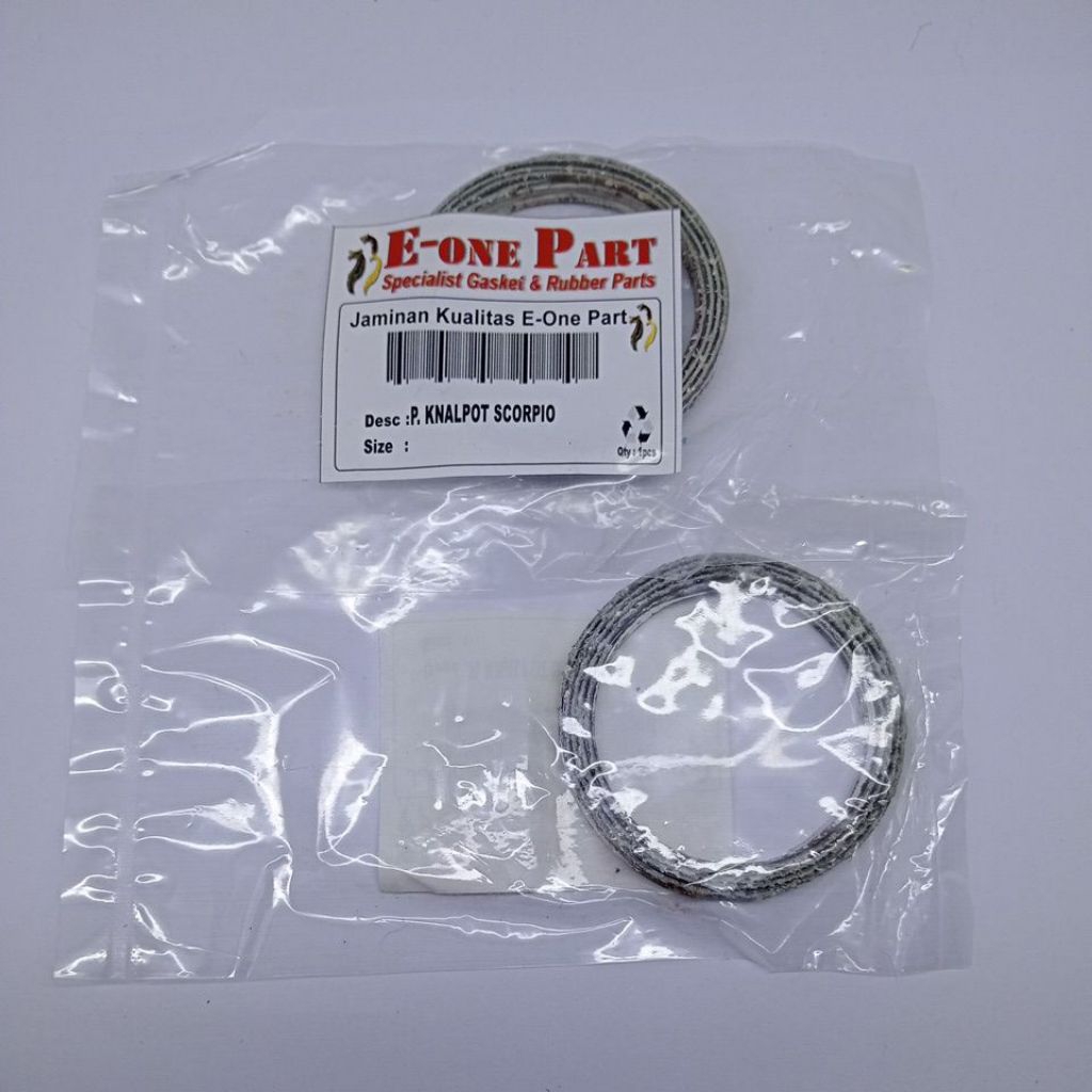 PAKING KNALPOT SCORPIO ORIGINAL E-ONE PART