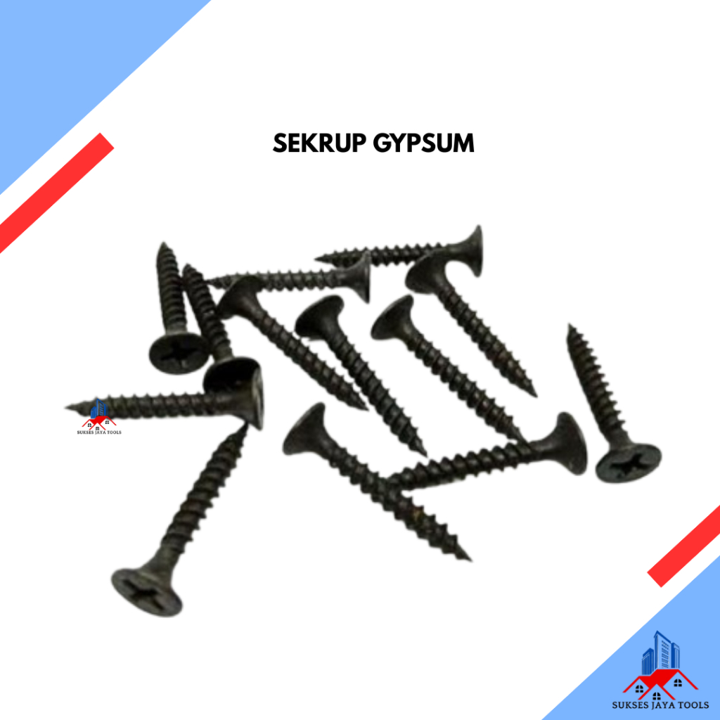 Sekrup Gypsum 1 inch