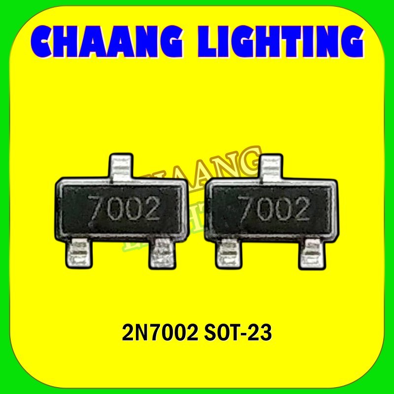 2N7002 2N 7002 SOT-23 TRANSISTOR N-CHANNEL MOSFET 2N7002 SMD SOT23 60V 300mA