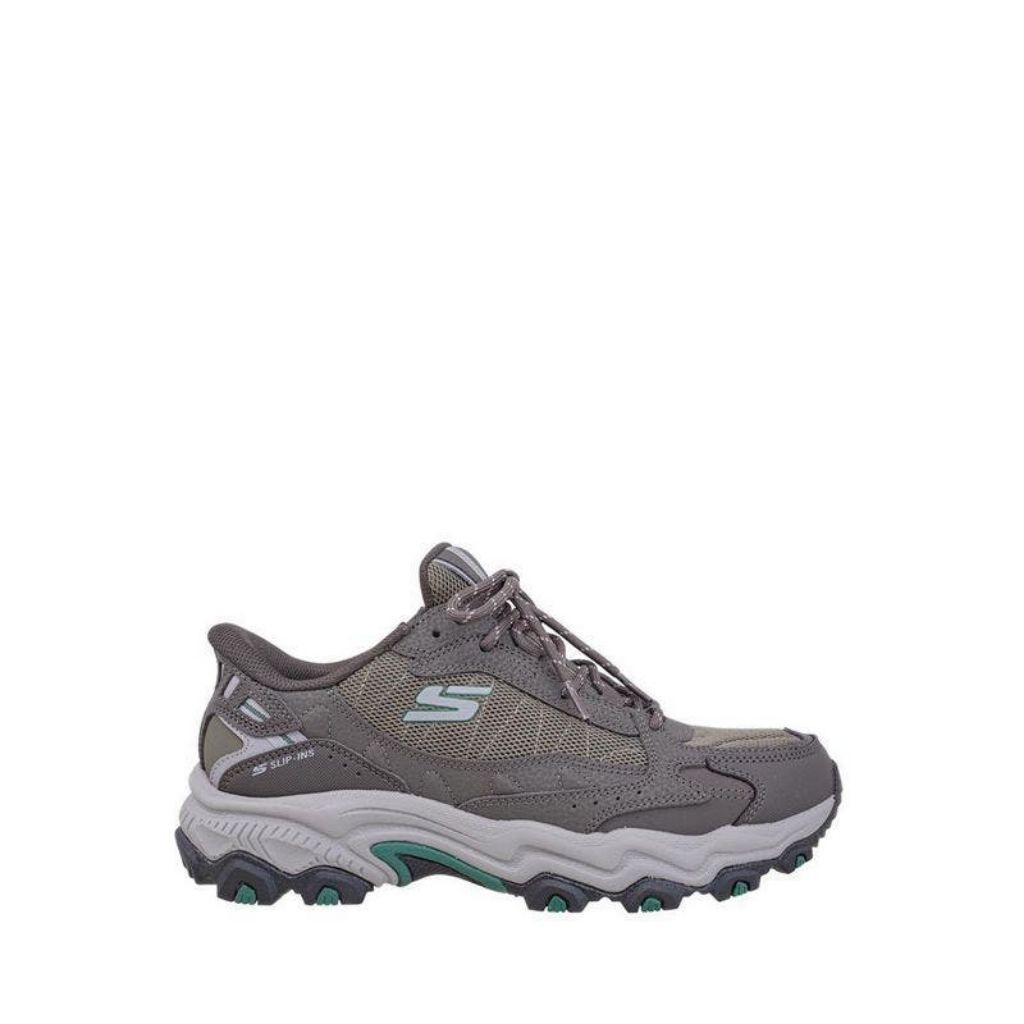 Sepatu Skechers Slip-Ins Stamina At Men's Sneaker - Olive