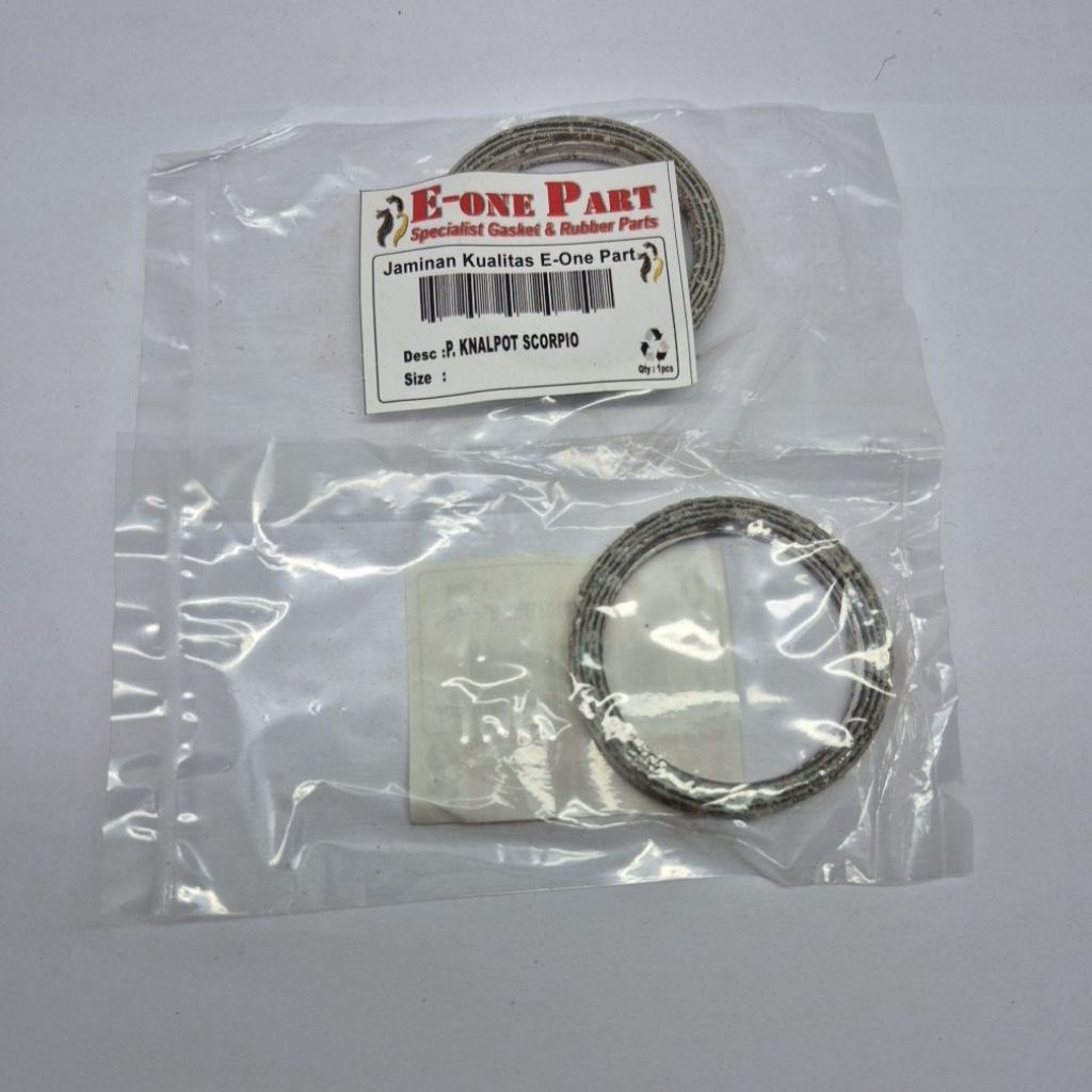 PAKING KNALPOT SCORPIO ORIGINAL E-ONE PART