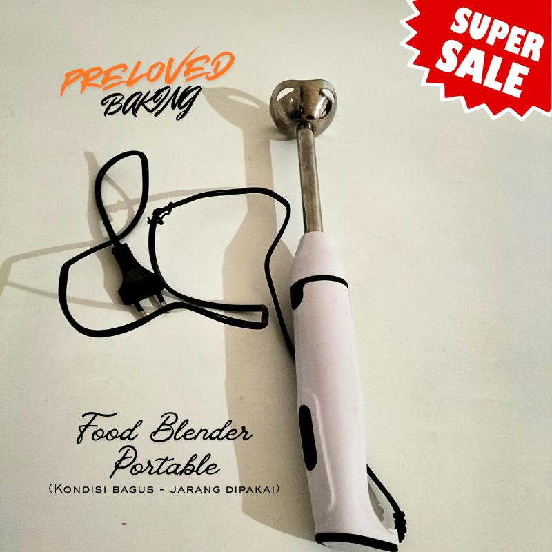 Hand Food Blender Portable Preloved kondisi bagus