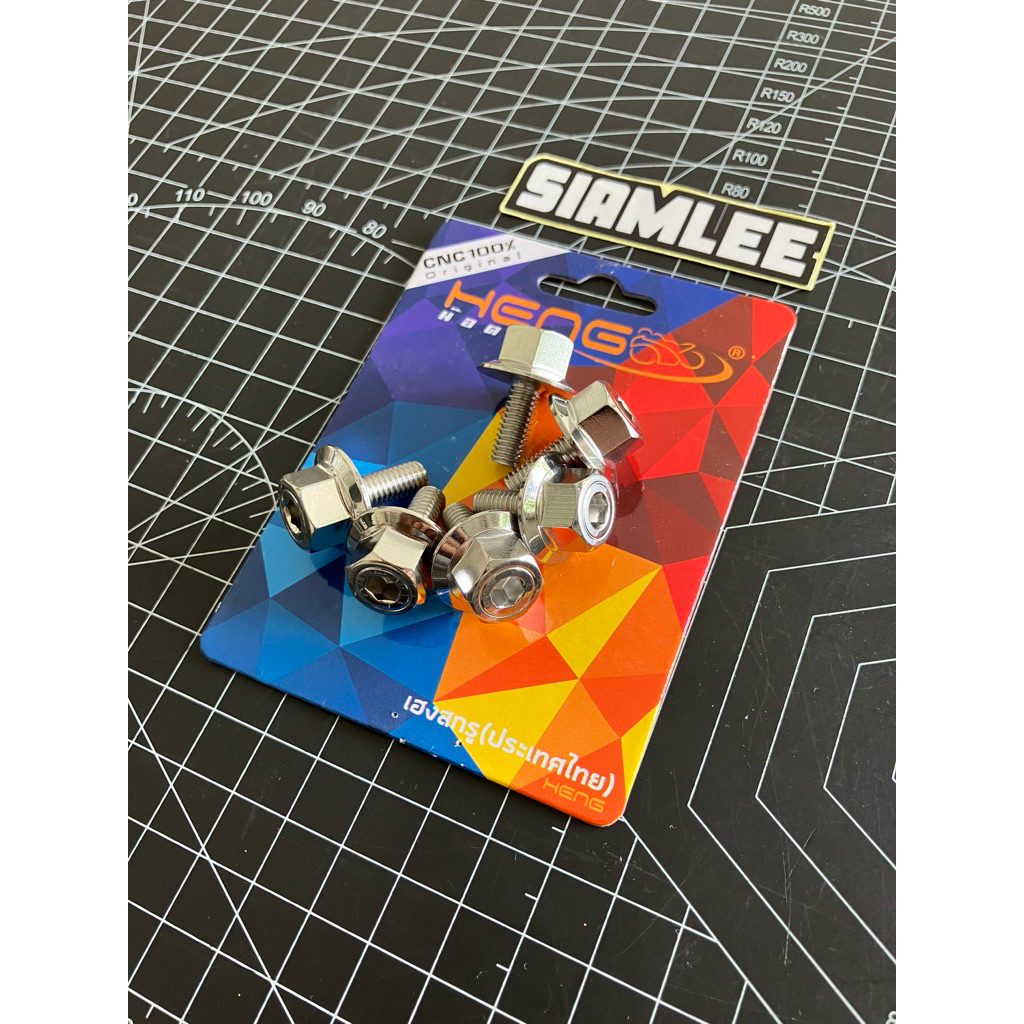 M6x20 BIG HEAD baut stainless HENG thailand baut tameng body depan