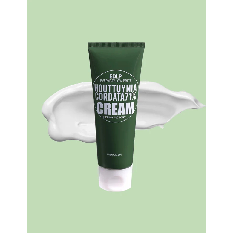 [BV READY] DERMA FACTORY EDLP Houttuynia Cordata 71% Cream 60g