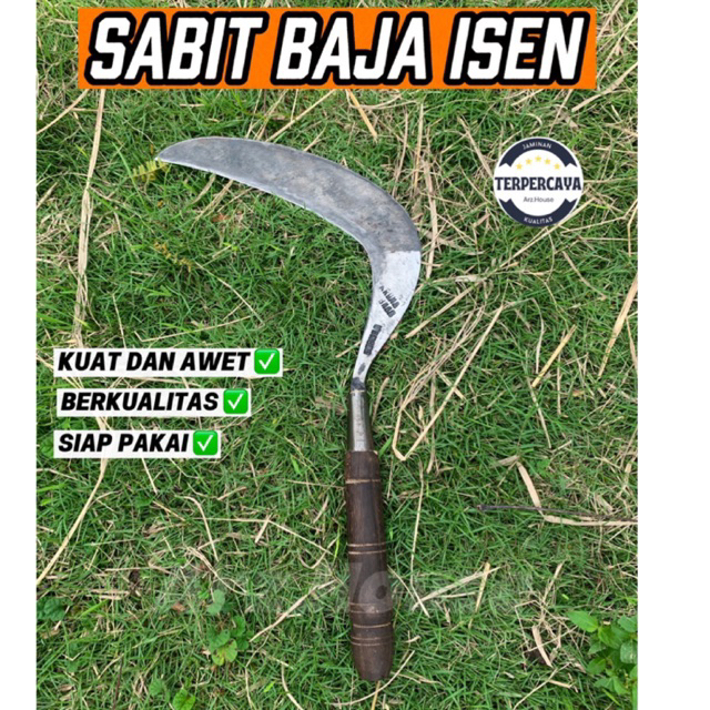 Sabit Arit Baja Isen Pengaritan Rumput dan Perawatan Kebun