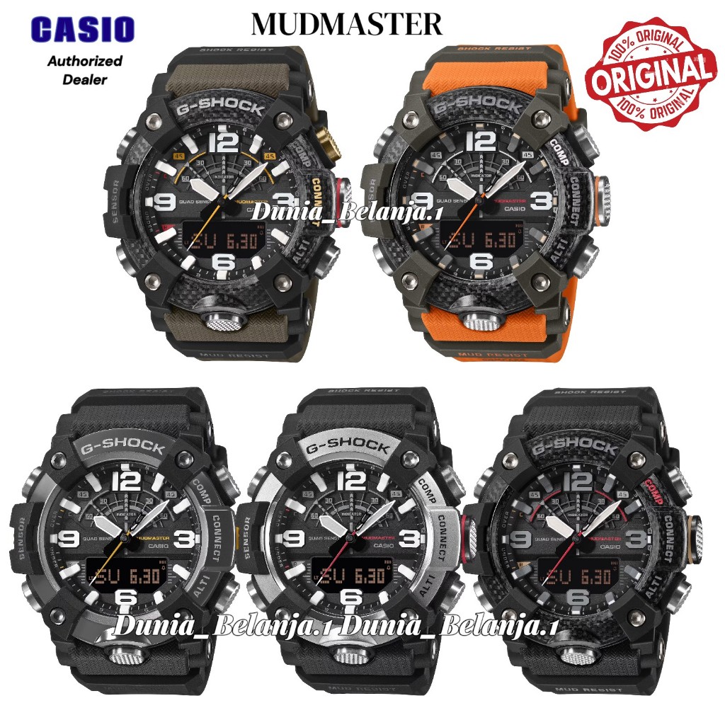 Original 100% Jam Tangan Pria MUDMASTER Quad Sensor Casio G-Shock GG-B100X-1A3DR GG-B100XMB-1ADR GG-